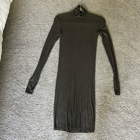 Enza Costa Stretchy Olive Green Dress. Excellent condition. Size M. - Picture 1 of 4
